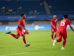 Timnas U-24 Raih Kemenangan 2-0 Usai Kalahkan Kirgistan Pada Laga Perdana Asian Games